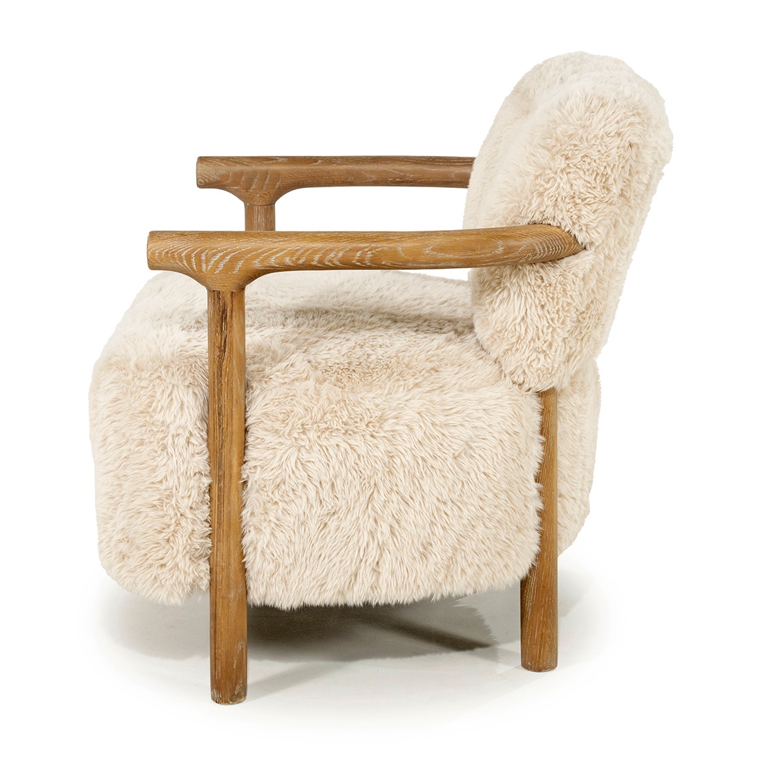 Lænestol Glenn Armchair Cloud Fur BESTILLINGSVARER Lænestol Glenn Armchair Cloud Fur BESTILLINGSVARER