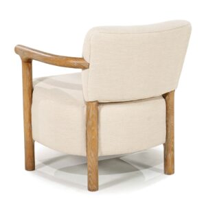 Lænestol Glenn Armchair Herringbone Beige BESTILLINGSVARER