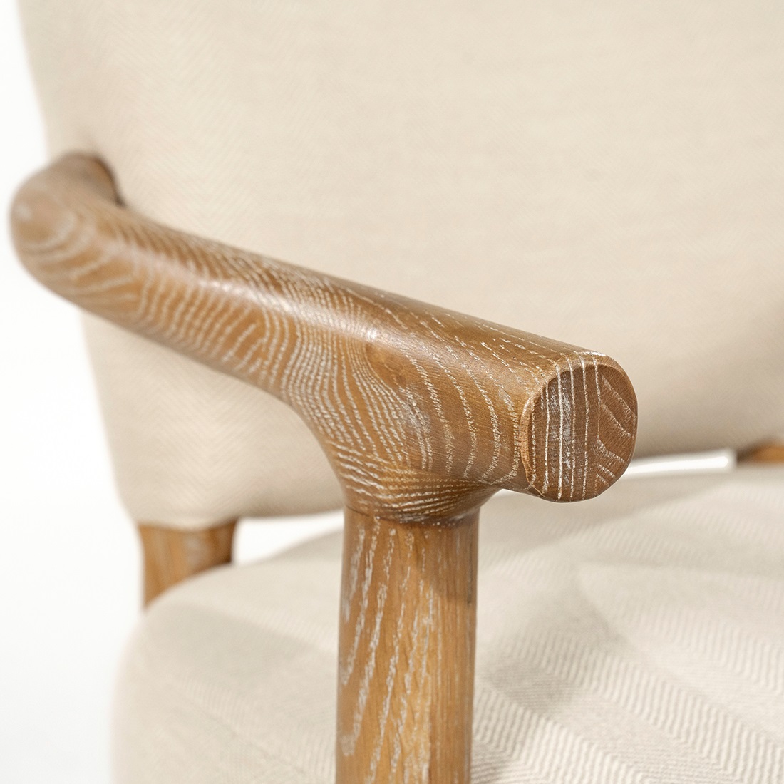 Lænestol Glenn Armchair Herringbone Beige BESTILLINGSVARER Lænestol Glenn Armchair Herringbone Beige BESTILLINGSVARER
