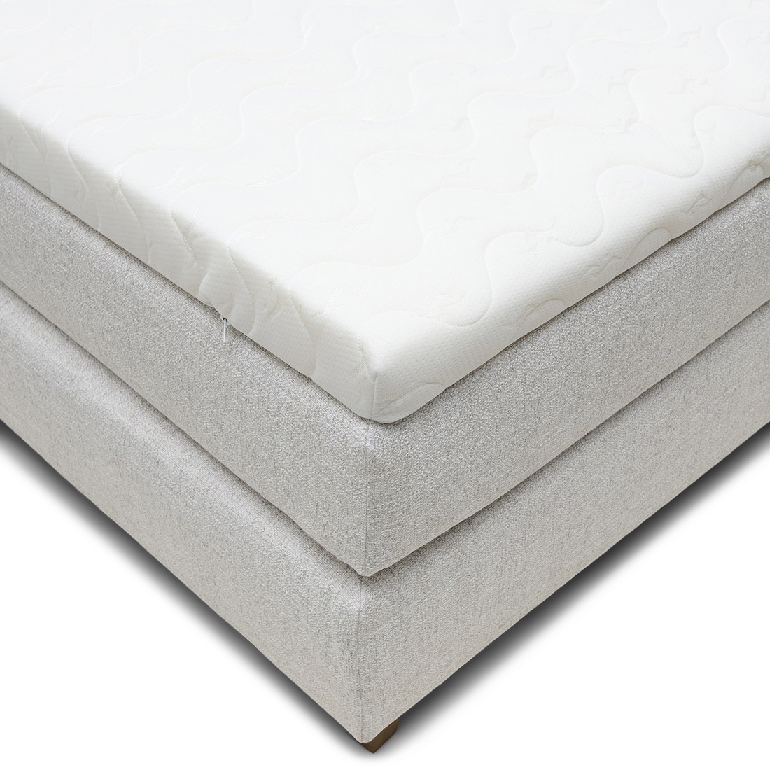 Seng - Dazzle Boxspr Bed 200x180 AntWhite BESTILLINGSVARER Seng - Dazzle Boxspr Bed 200x180 AntWhite BESTILLINGSVARER
