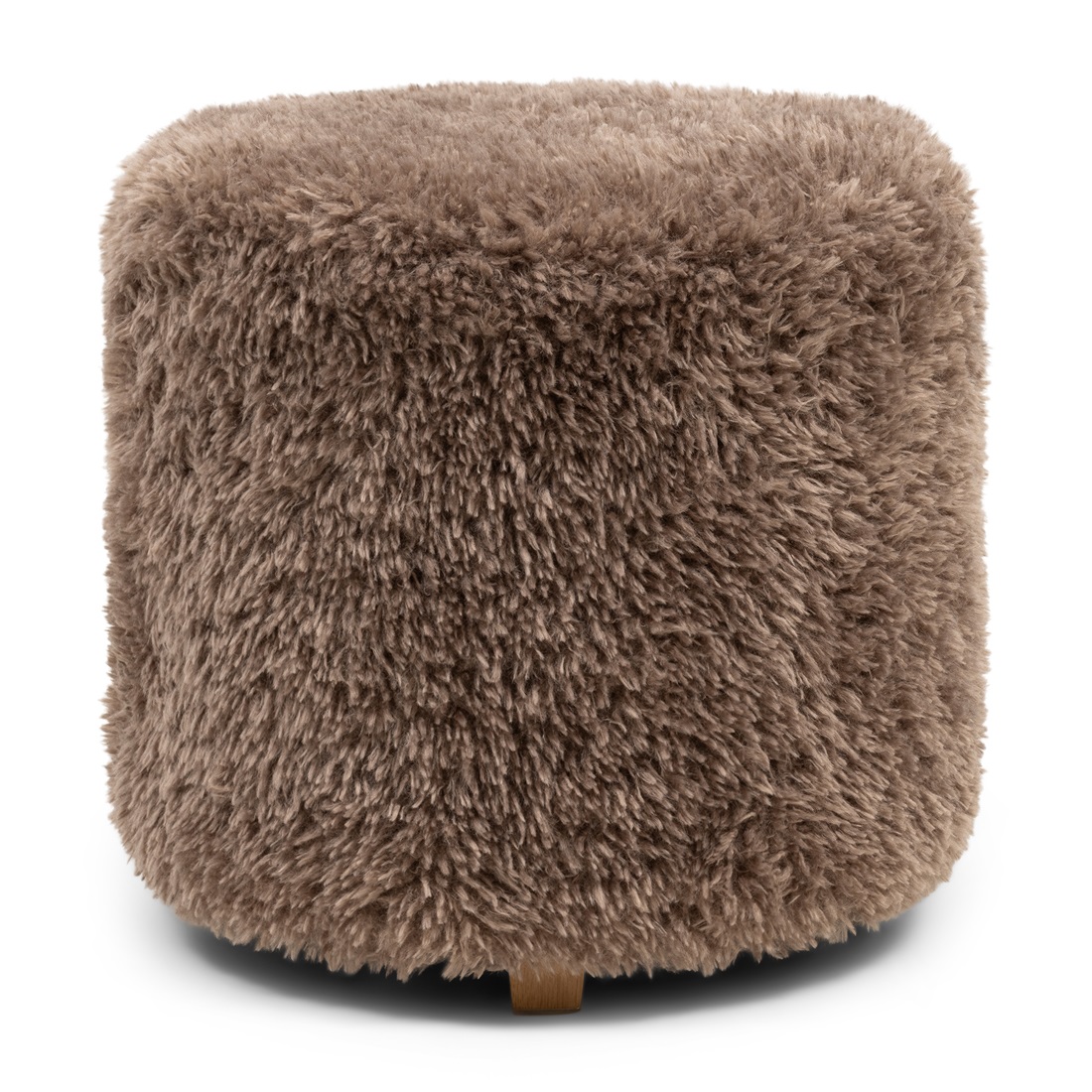 Puf - Bowery Footstool Raccoon Taupe BESTILLINGSVARER Puf - Bowery Footstool Raccoon Taupe BESTILLINGSVARER
