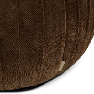 Puf - Paris Footstool, Vintage Jaquard, Grime Brown BESTILLINGSVARER
