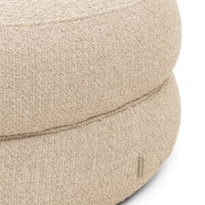 Puf -  San Remo Stool D70 Natural Grey BESTILLINGSVARER