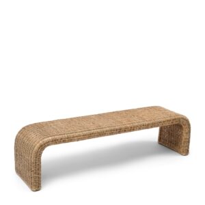 Rattan bænk - Santos Bench BESTILLINGSVARER