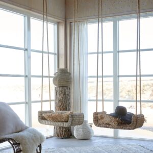 Rattan gynge - Rustic Rattan Ibiza Swing BESTILLINGSVARER