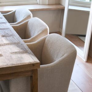 Spisestol Napoli Dining Armchair Beige - BESTILLINGSVARER