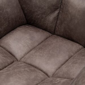 Spisebordsstol – Carnaby Dining Armchair, Pellini læder Coffee – Bestillingsvare