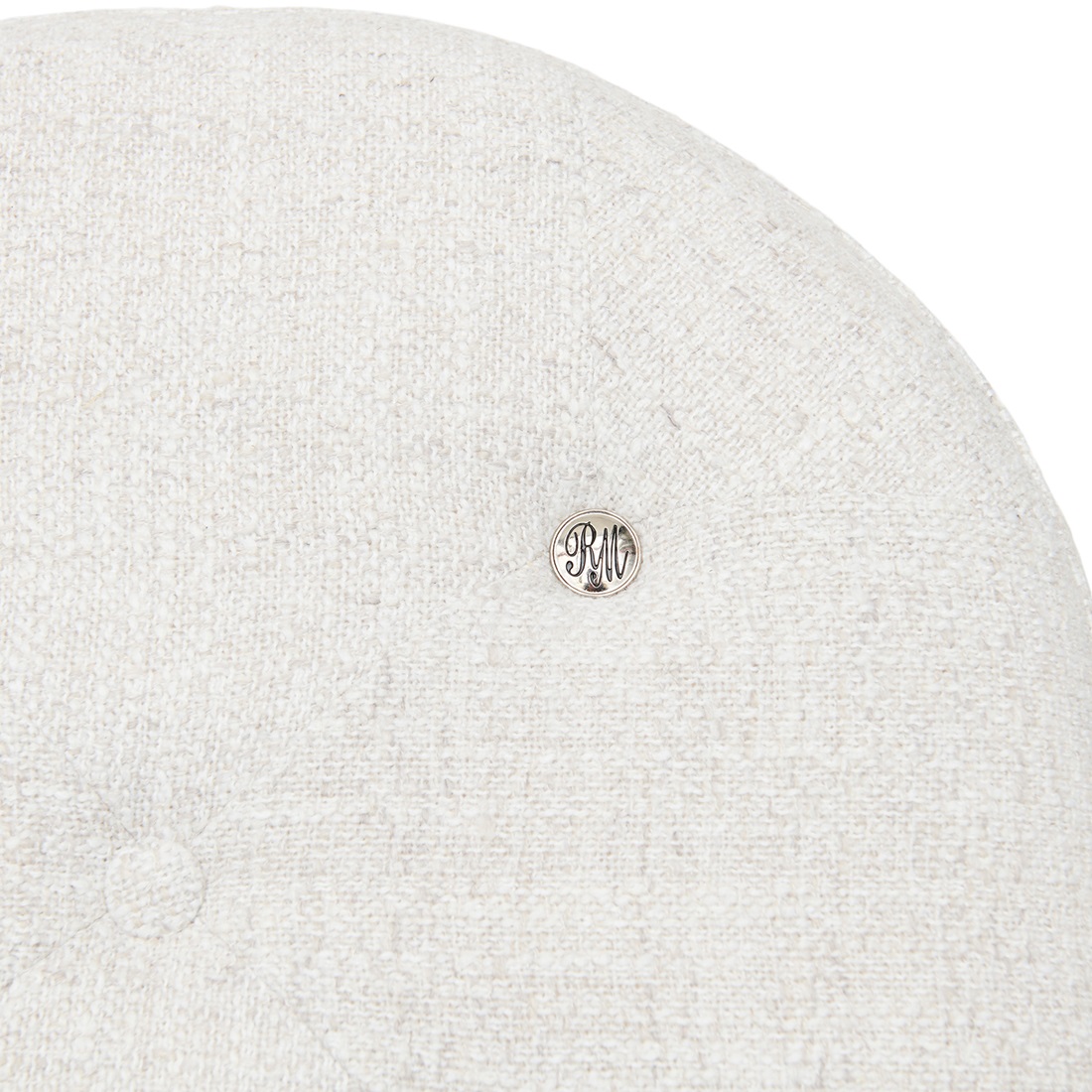 Puf Bowery Footstool Antique White - BESTILLINGSVARER Puf Bowery Footstool Antique White - BESTILLINGSVARER