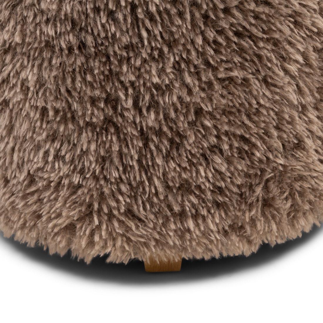 Puf - Bowery Footstool Raccoon Taupe BESTILLINGSVARER Puf - Bowery Footstool Raccoon Taupe BESTILLINGSVARER