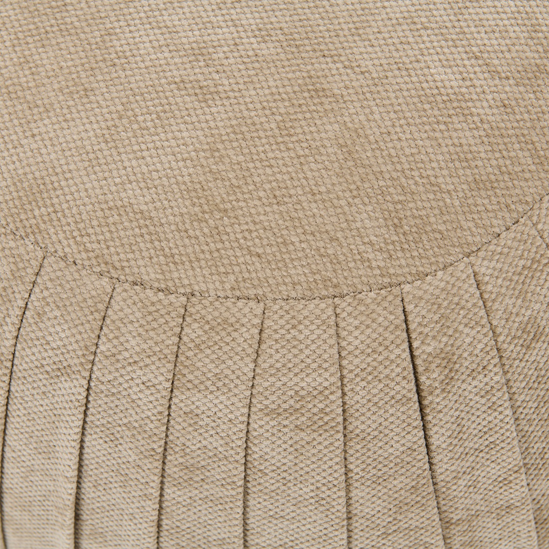 Puf - Paris Footstool, Vintage Jaquard, Mild Cashmere BESTILLINGSVARER Puf - Paris Footstool, Vintage Jaquard, Mild Cashmere BESTILLINGSVARER