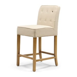 Barstol Cape Breton Counter Stool lin Flax BESTILLINGSVARER