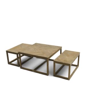 Sofabord - Harbour Island Square Coffee Table S/3 BESTILLINGSVARER