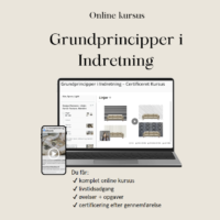 Grundprincipper i Indretning - Online kursus