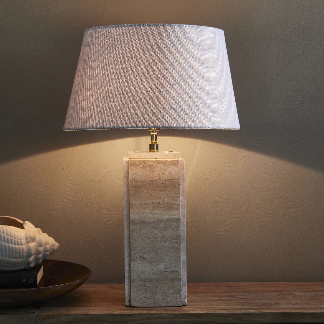 Lampeskærm - Linen Taper Lampshade flax BESTILLINGSVARER Lampeskærm - Linen Taper Lampshade flax BESTILLINGSVARER