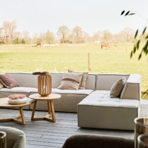 Sidemodul Venstre - Bellagio Outdoor Corner L Oak BESTILLINGSVARER