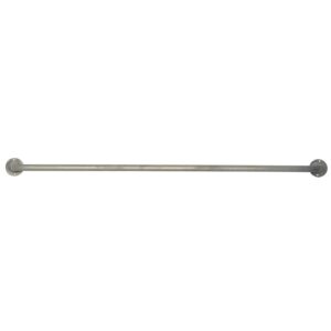 Vægstang i zink - 90 cm 1 stk. tilbage