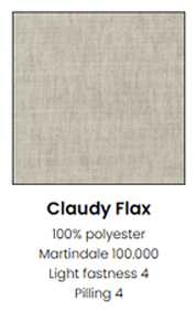 Betræk til Metropolish 3,5 pers - Claudy Flax 2 STK. Betræk til Metropolish 3,5 pers - Claudy Flax 2 STK.